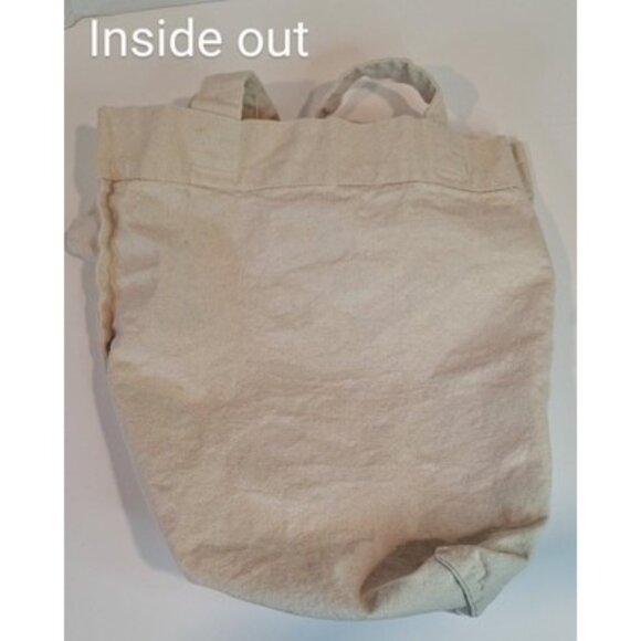 Cavallini & Co Mushrooms Tote Farmers Market Bag Inside Pocket - Picture 10 of 12